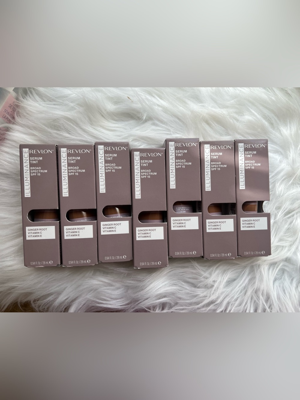 Revlon Illuminance Serum Tint SPF 15 - Ginger Root (Brown) Variety Pack